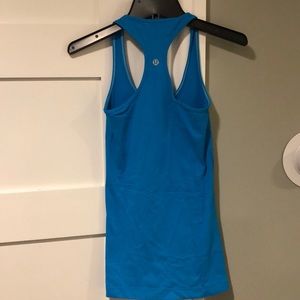 Lululemon bright blue racerback